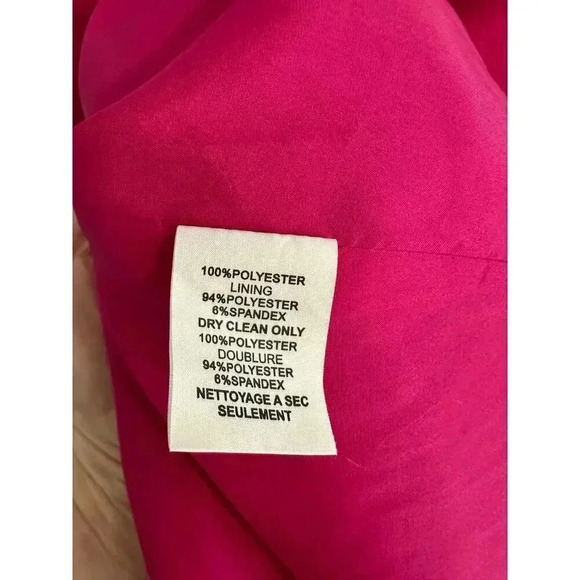 Trina Turk Hot Pink Raspberry Dress Size 0 - Picture 4 of 11